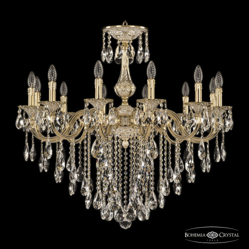 Подвесная люстра Bohemia Ivele Crystal Verona 72101/12/300 B GW