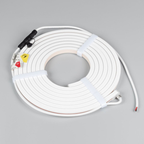 Светодиодная герметичная лента Arlight MOONLIGHT-TOP-X320-13x12mm 24V Day4000 (5 W/m, IP67, sauna, 5m, wire x1) 051132