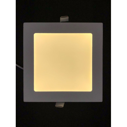 Встраиваемый светильник Elvan VLS-102SQ-12W-WW-Wh