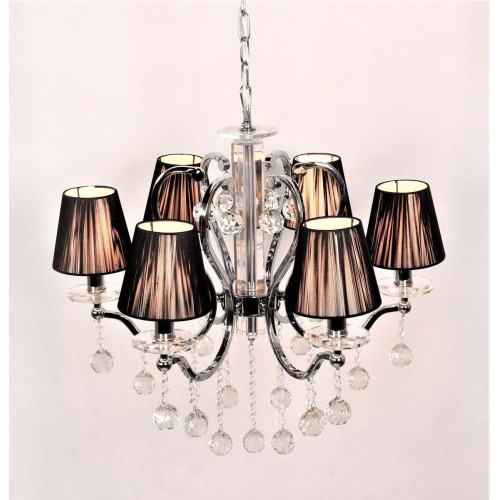 Подвесная люстра Lumina Deco Bellisica LDP 8033-6 BK
