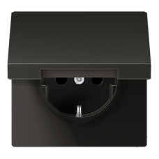 Розетка штепсельная Schuko Jung AL1520NKLAN