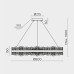 Подвесной светильник Modestyle MS.9525.800 BK