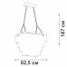 Каскадная люстра Vitaluce V5312-1/20
