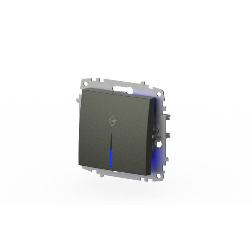 Переключатель с подсветкой ELBI Zena Vega 609-011100-210