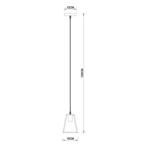 Подвесной светильник Arte Lamp Brussels A8030SP-1BK