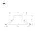 Встраиваемый светильник Arlight MS-BLIZZARD-BUILT-R90-6W Day4000 (BK, 100 deg, 230V) 036605