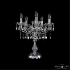 Настольная лампа Bohemia Ivele Crystal 1413L/5/141-47 Ni