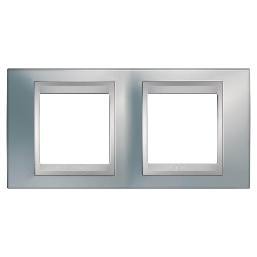 Рамка 2-постовая Schneider Electric Unica Quadro MGU6.704.57