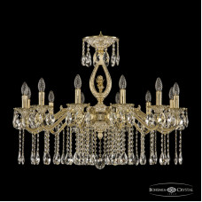 Подвесная люстра Bohemia Ivele Crystal Verona 72402/12/300 A GW FA3B