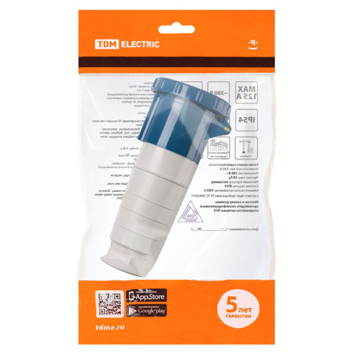 Розетка переносная TDM Electric SQ0603-0016