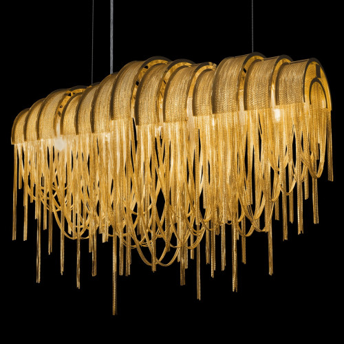 Подвесная люстра Loft IT Volver 10404/720L GD