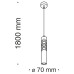 Подвесной светодиодный светильник Maytoni Torre P037PL-L11B4K