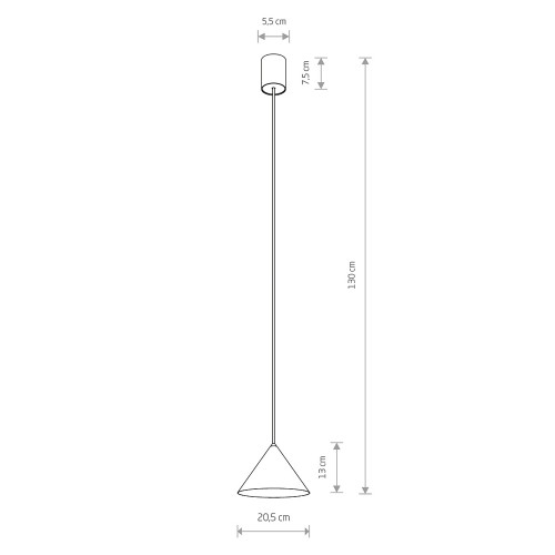 Подвесной светильник Nowodvorski Zenith S Gray 10880