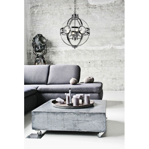 Подвесная люстра Delight Collection Hagerty KG0516P-4 steel