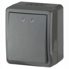 Выключатель одноклавишный ЭРА Эксперт 10AX 250V IP54 11-1401-03 Б0020670