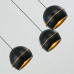 Подвесная люстра DeLight Collection MD21001034-5B black/gold