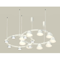 Комплект подвесного светильника Ambrella Light Techno Ring XR92081100 (A9208x2, C9241, C9236, N8140, N8118)