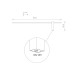 Настенный светильник Nowodvorski Motive Led M Black 10852