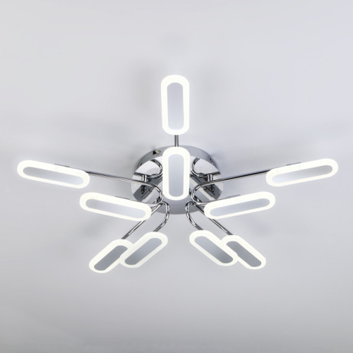 Потолочный светодиодный светильник Eurosvet Osaka 90148/10 хром Потолочный светодиодный светильник Eurosvet Osaka 90148/10 хром