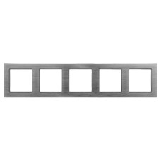 Рамка на 5 постов Arlight FRM-PRESTO-ALS-5-GR 043864
