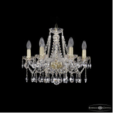 Подвесная люстра Bohemia Ivele Crystal 1413/6/165 G