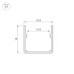 Алюминиевый профиль Arlight WPH-FLEX-1616-1000 ANOD 053418