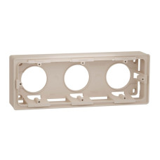 Коробка трехмодульная для открытой установки Schneider Electric Unica New NU800644