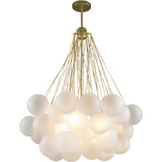 Подвесная люстра iLamp Globe 10099P/3-D800 GL-WH