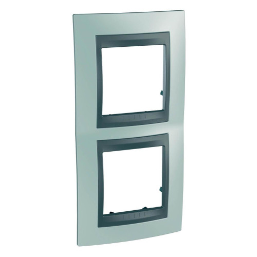 Рамка 2-постовая вертикальная Schneider Electric Unica Top MGU66.004V.294