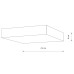 Накладной светильник Nowodvorski Lid Square Led White 10431