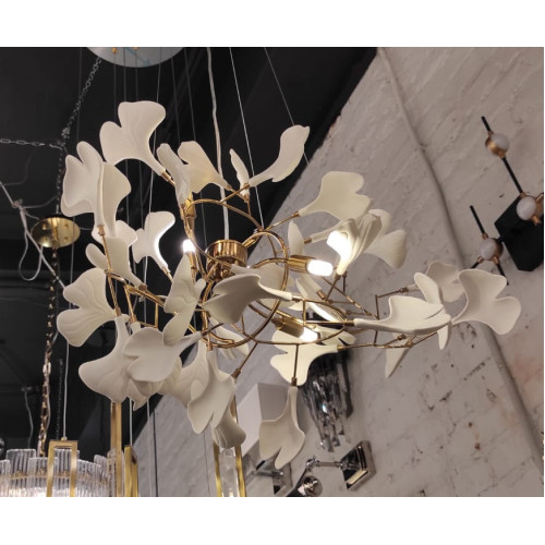 Подвесная люстра Delight Collection 10881P/L600 gold/white