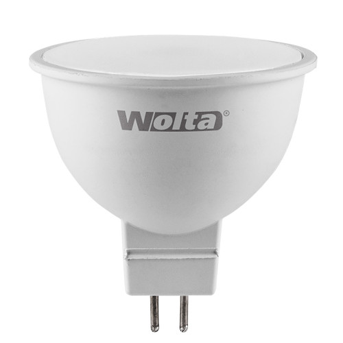 Светодиодная лампа WOLTA LX 6Вт 3000K GU5.3 матовая 30YMR16-220-6GU5.3