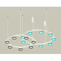 Комплект подвесного светильника Ambrella Light Techno Ring XR92081300 (A9208x2, C9241, C9236, N8488, N8484)