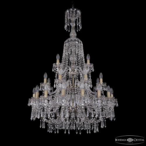 Подвесная люстра Bohemia Ivele Crystal 1403/16+8+4/300/XL-131/3d Pa
