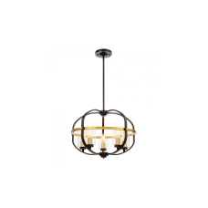 Подвесная люстра Lumina Deco Monterey LDP 1141-5 BK+MD