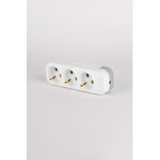 Колодка с/з 3вх с защитными шторками ELBI Myra 527-010200-301