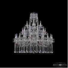 Подвесная люстра Bohemia Ivele Crystal 1413/20+10+5/360/3d Ni