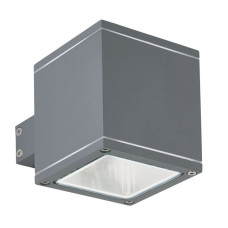 Уличный настенный светильник Ideal Lux Snif Square AP1 Antracite 121963