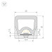 Силиконовый профиль Arlight WPH-FLEX-2020-TOP-S13-20m WHITE (Силикон) 062837