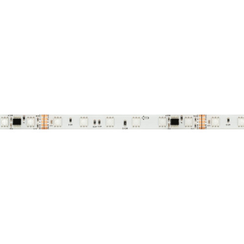 Светодиодная герметичная лента Arlight DMX-SE-B60-10mm 24V RGB-PX6 (14 W/m, IP65, 5060, 5m) 039607