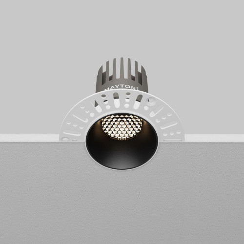 Встраиваемый светильник Maytoni Technical Dip DL124-10W-4K-TRS-B