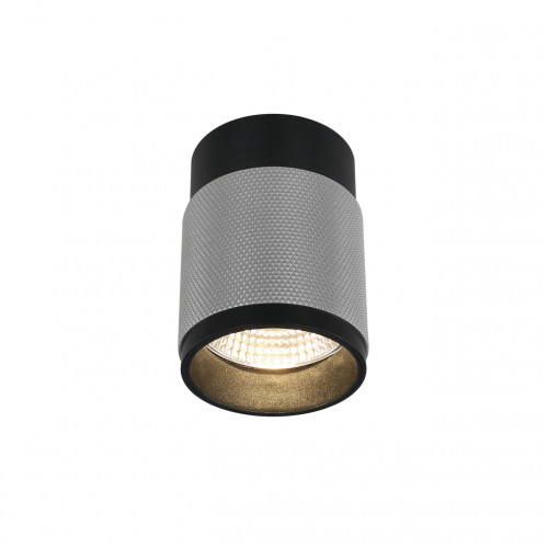 Накладной светильник iLedex Delta 1955-10W-3000K-36 BK+SL