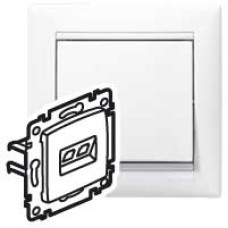 Розетка компьютерная RJ45 Legrand Valena Classic 694286