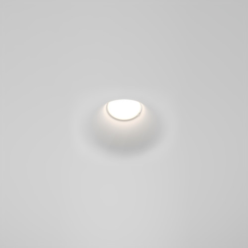 Встраиваемый светильник Maytoni Technical Downlight Gyps Modern DL002-1-01-W-1