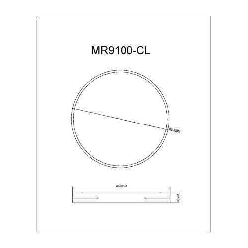 Потолочный светильник Myfar Oberon MR9100-CL