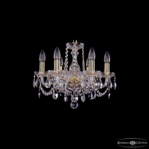 Подвесная люстра Bohemia Ivele Crystal 1402/6/141 G
