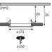 Встраиваемый светодиодный светильник Paulmann Panel dimmable 92942