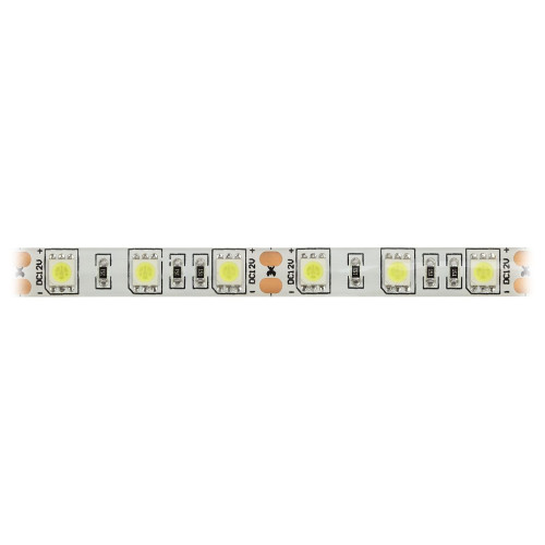 Светодиодная лента Эра 12В 5050 14,4Вт/м 6500K 5м IP65 LS5050-14,4-60-12-6500K-IP65-2year-5m KU-5050AD-60D-W Б0044119
