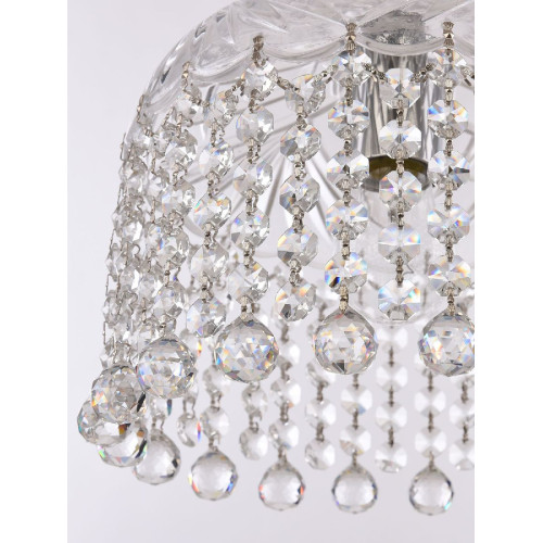 Подвесной светильник Bohemia Ivele Crystal 14781P/22 Ni Balls Подвесной светильник Bohemia Ivele Crystal 14781P/22 Ni Balls