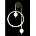 Бра Crystal lux RODRIGO AP20W LED BLACK/GOLD